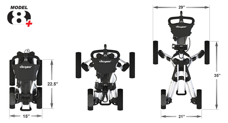 Clicgear Pushcart Model 8 Folding